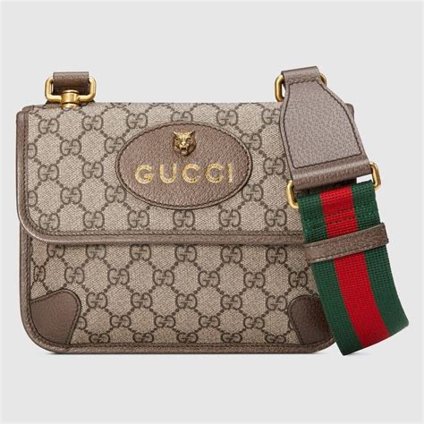 gucci women's messenger bag|gucci neo vintage messenger bag.